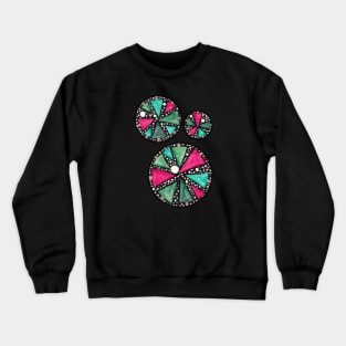 Winter Forest - Christmas Themed Starry Night Crewneck Sweatshirt